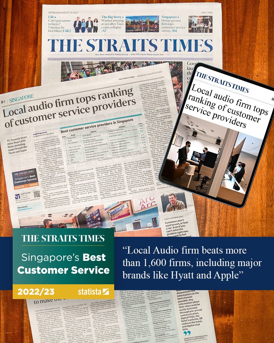 Singapore’s Best Customer Service Award